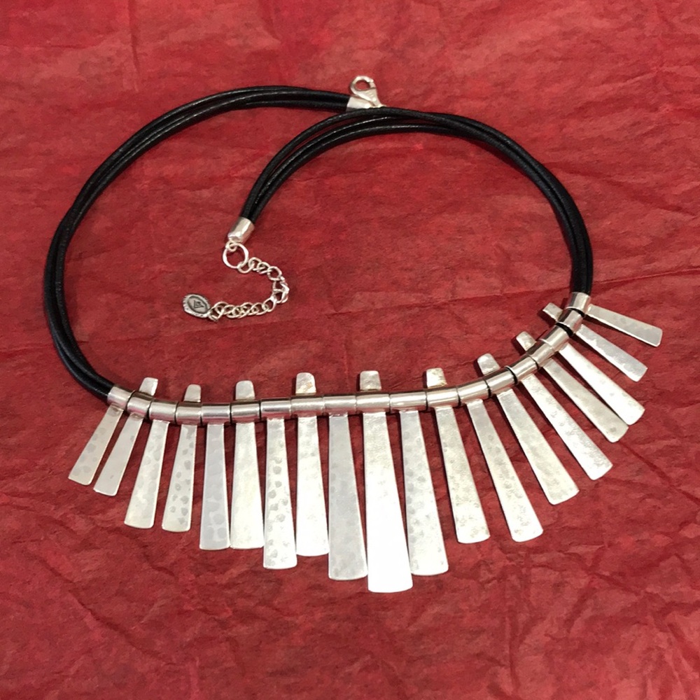 Silpada “Nod to Mod” Sterling Silver Necklace - Item N3228 - New in Original Box